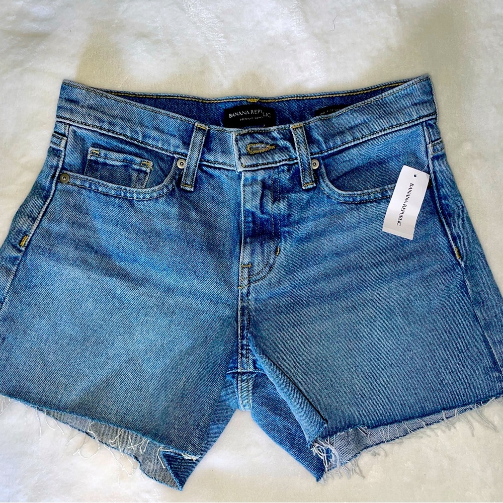 Banana republic denim shorts